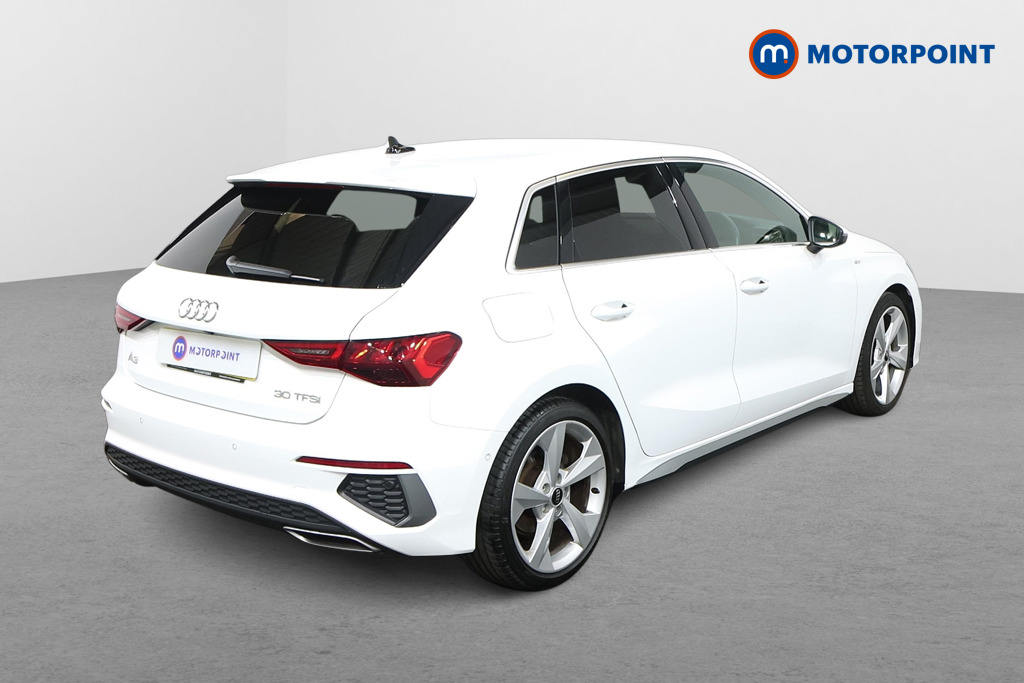 Audi A3 S Line Automatic Petrol Hatchback - Stock Number (1547707) - Drivers side rear corner