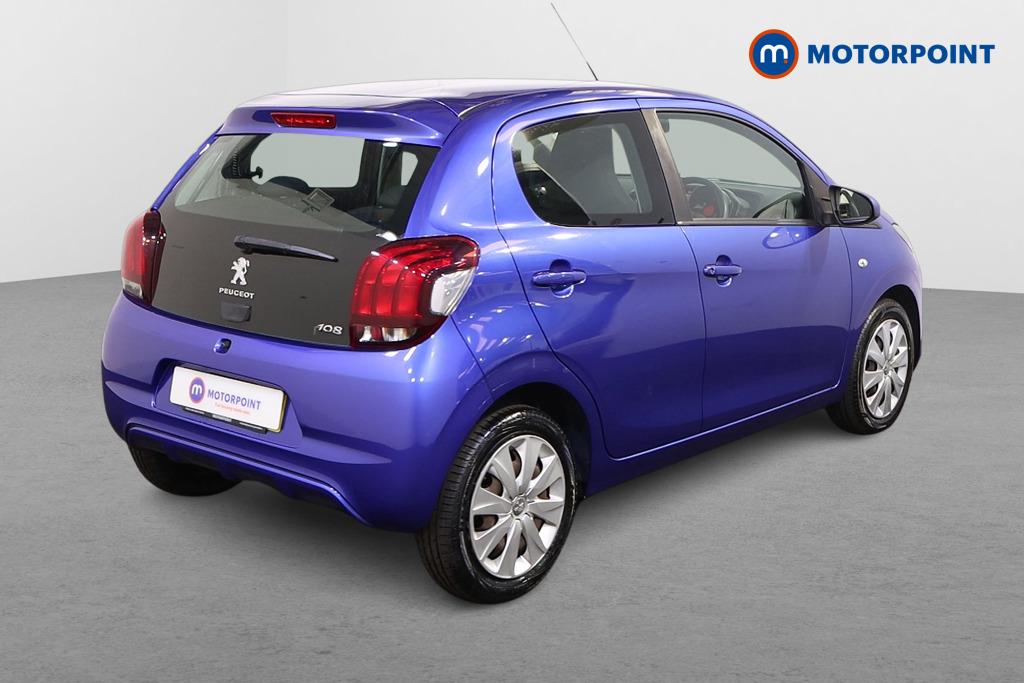 Peugeot 108 Active Manual Petrol Hatchback - Stock Number (1535194) - Drivers side rear corner