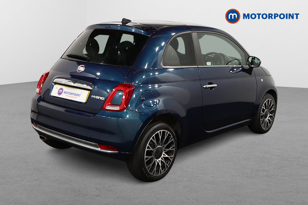 Fiat 500 1.0 Mild Hybrid 3Dr Manual Petrol-Electric Hybrid Hatchback - Stock Number (1541863) - Drivers side rear corner