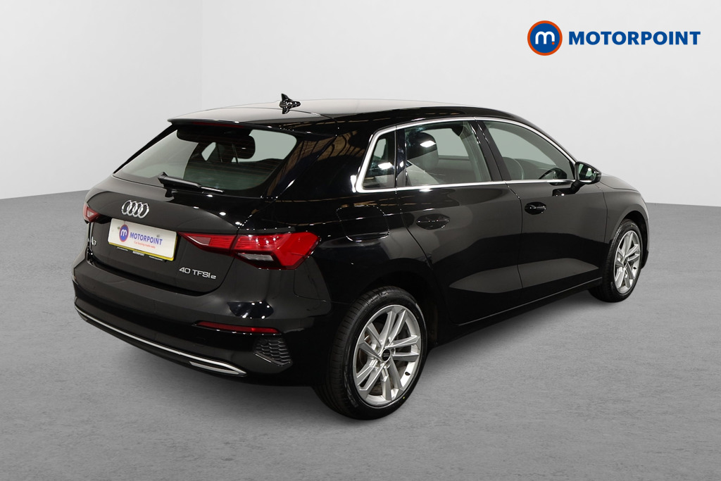 Audi A3 Sport Automatic Petrol Plug-In Hybrid Hatchback - Stock Number (1543926) - Drivers side rear corner