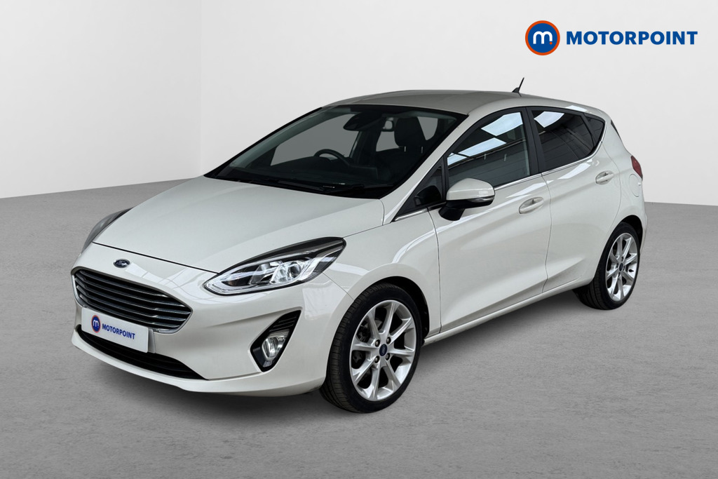 Ford Fiesta Titanium X Manual Petrol-Electric Hybrid Hatchback - Stock Number (1545876) - Passenger side front corner