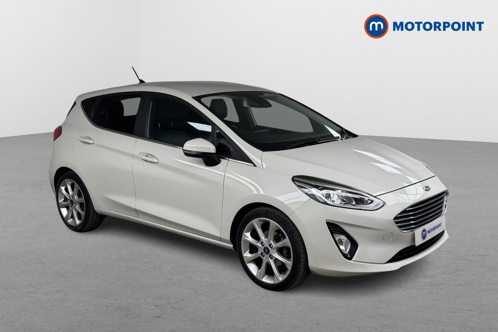 Ford Fiesta Titanium X Manual Petrol-Electric Hybrid Hatchback - Stock Number (1545876) - Drivers side front corner