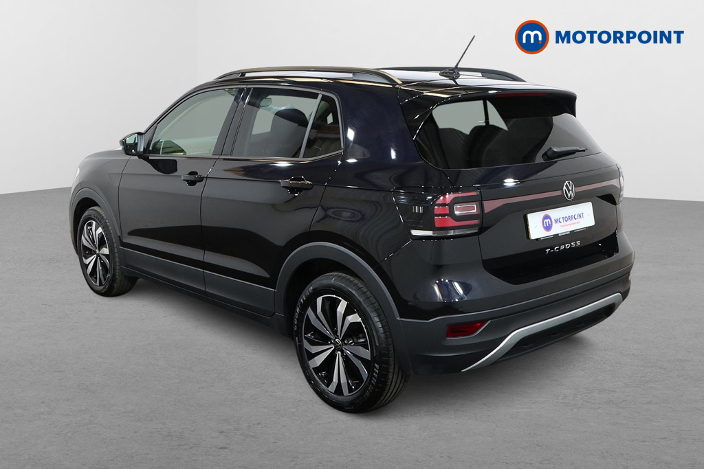 Volkswagen T-Cross Black Edition Manual Petrol SUV - Stock Number (1546349) - Passenger side rear corner