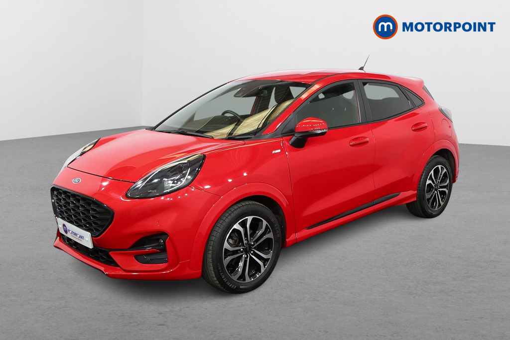Ford Puma St-Line Manual Petrol-Electric Hybrid SUV - Stock Number (1547192) - Passenger side front corner