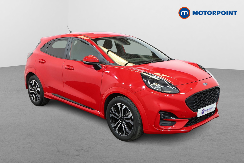Ford Puma St-Line Manual Petrol-Electric Hybrid SUV - Stock Number (1547192) - Drivers side front corner