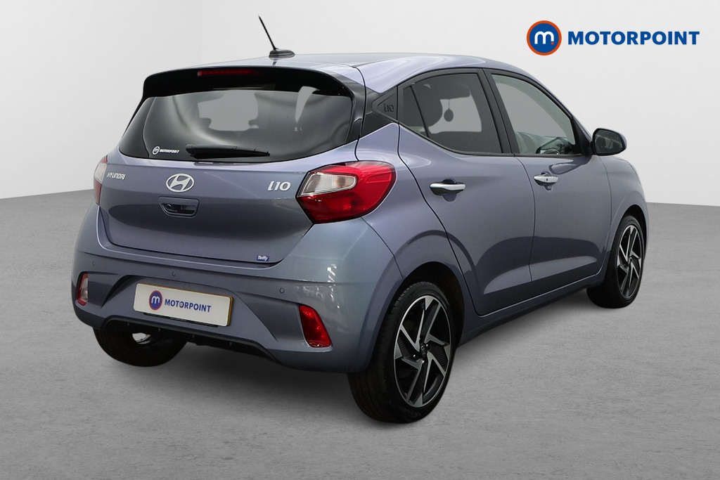Hyundai I10 Premium Automatic Petrol Hatchback - Stock Number (1547296) - Drivers side rear corner