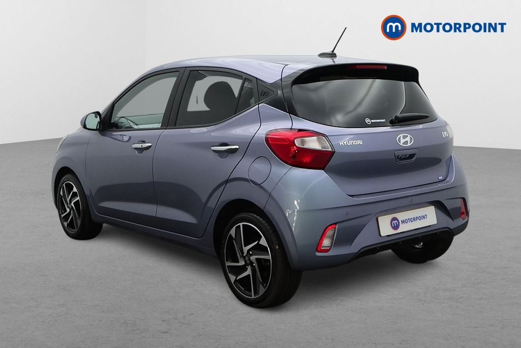 Hyundai I10 Premium Automatic Petrol Hatchback - Stock Number (1547296) - Passenger side rear corner