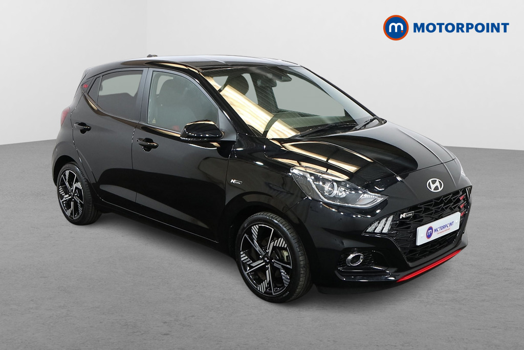 Hyundai I10 N Line Manual Petrol Hatchback - Stock Number (1547351) - Drivers side front corner