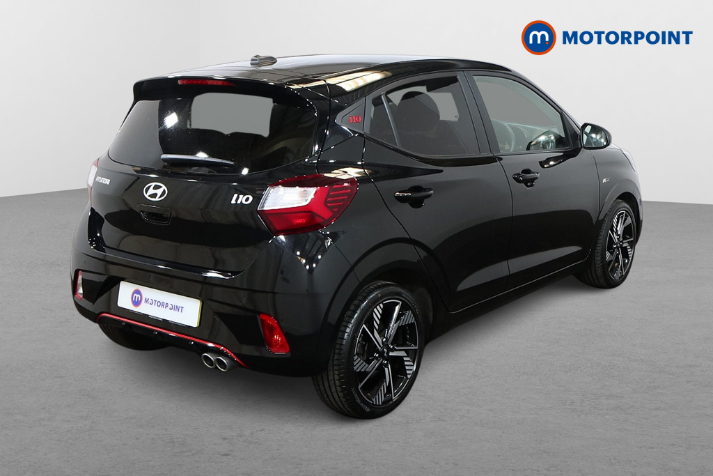 Hyundai I10 N Line Manual Petrol Hatchback - Stock Number (1547351) - Drivers side rear corner