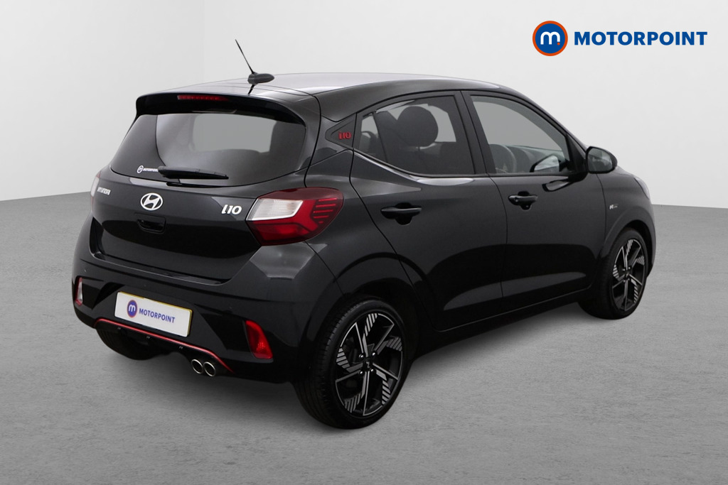 Hyundai I10 N Line Manual Petrol Hatchback - Stock Number (1547361) - Drivers side rear corner