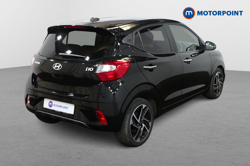 Hyundai I10 Premium Automatic Petrol Hatchback - Stock Number (1547569) - Drivers side rear corner