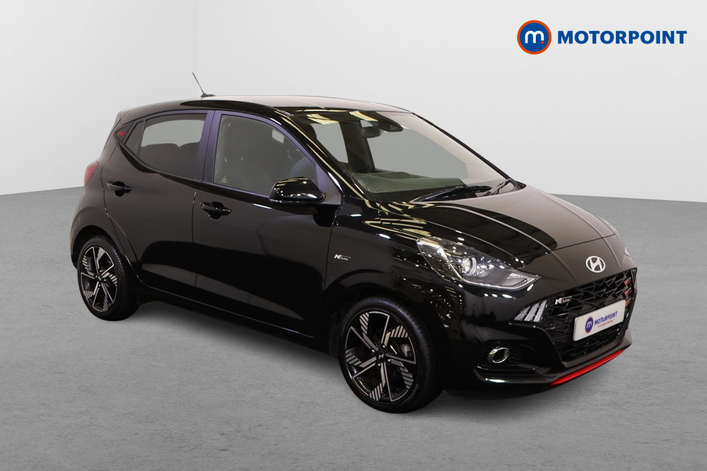 Hyundai I10 N Line Manual Petrol Hatchback - Stock Number (1547681) - Drivers side front corner