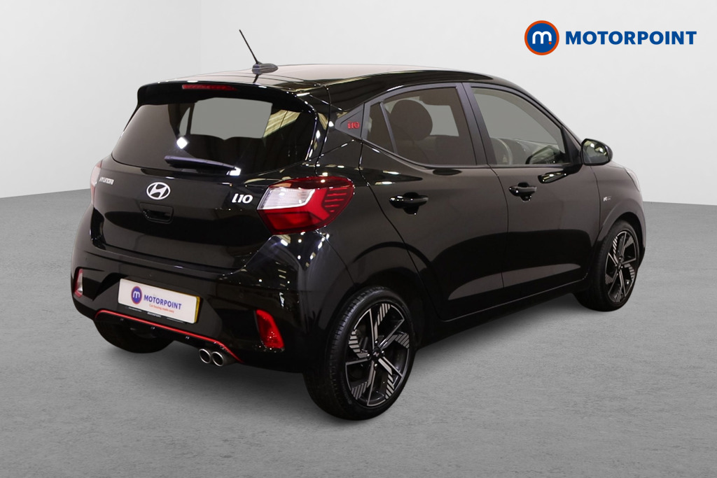 Hyundai I10 N Line Manual Petrol Hatchback - Stock Number (1547681) - Drivers side rear corner