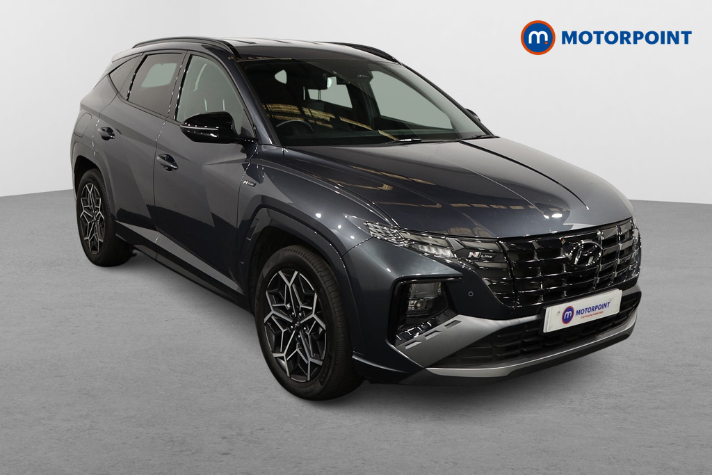 Hyundai Tucson N Line Automatic Petrol Plug-In Hybrid SUV - Stock Number (1548768) - Drivers side front corner