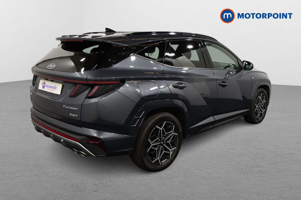 Hyundai Tucson N Line Automatic Petrol Plug-In Hybrid SUV - Stock Number (1548768) - Drivers side rear corner
