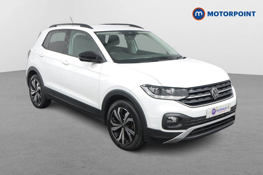 Volkswagen T-Cross Black Edition Automatic Petrol SUV - Stock Number (1548993) - Drivers side front corner