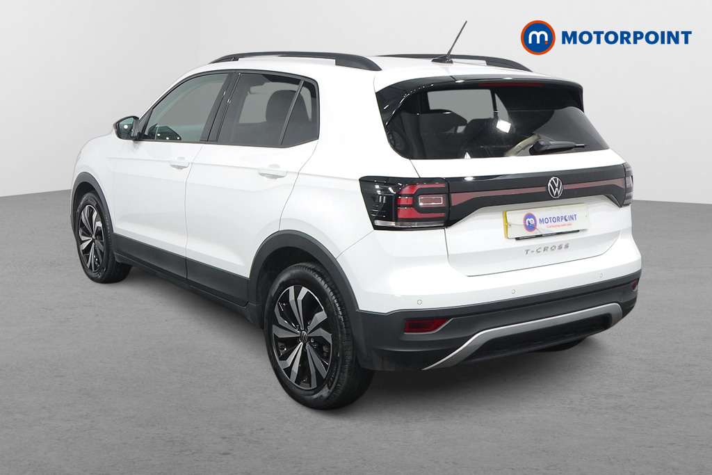 Volkswagen T-Cross Black Edition Automatic Petrol SUV - Stock Number (1548993) - Passenger side rear corner