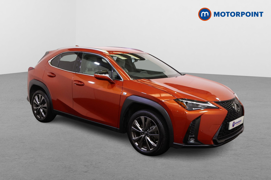 Lexus UX F-Sport Design Automatic Petrol-Electric Hybrid SUV - Stock Number (1549278) - Drivers side front corner