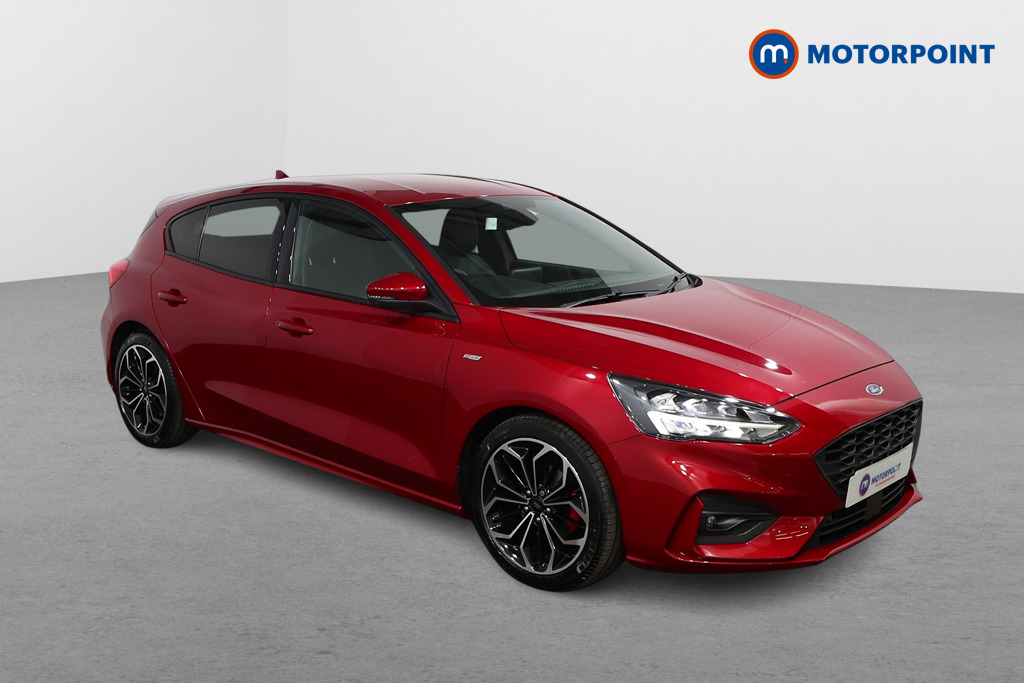 Ford Focus St-Line X Edition Manual Petrol-Electric Hybrid Hatchback - Stock Number (1549541) - Drivers side front corner