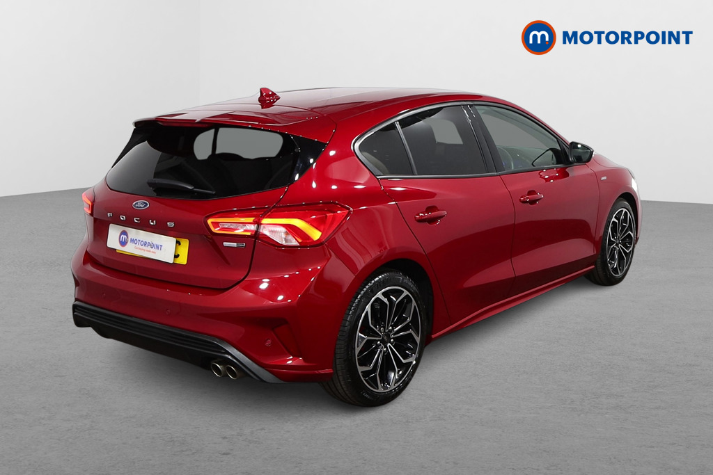 Ford Focus St-Line X Edition Manual Petrol-Electric Hybrid Hatchback - Stock Number (1549541) - Drivers side rear corner