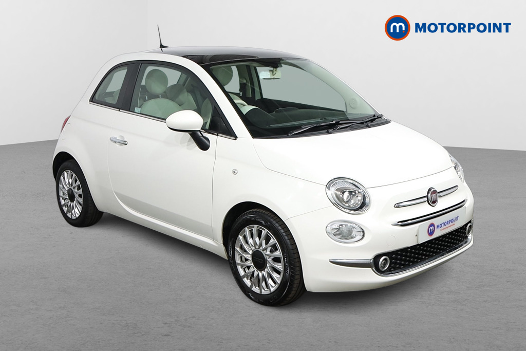 Fiat 500 Lounge Automatic Petrol Hatchback - Stock Number (1550255) - Drivers side front corner