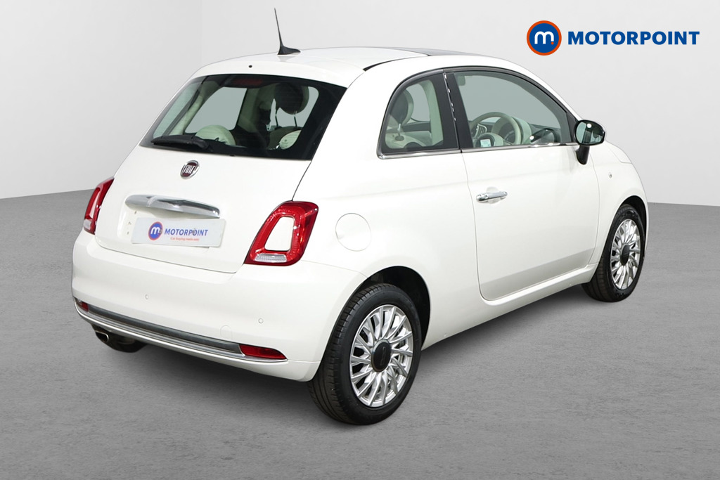 Fiat 500 Lounge Automatic Petrol Hatchback - Stock Number (1550255) - Drivers side rear corner