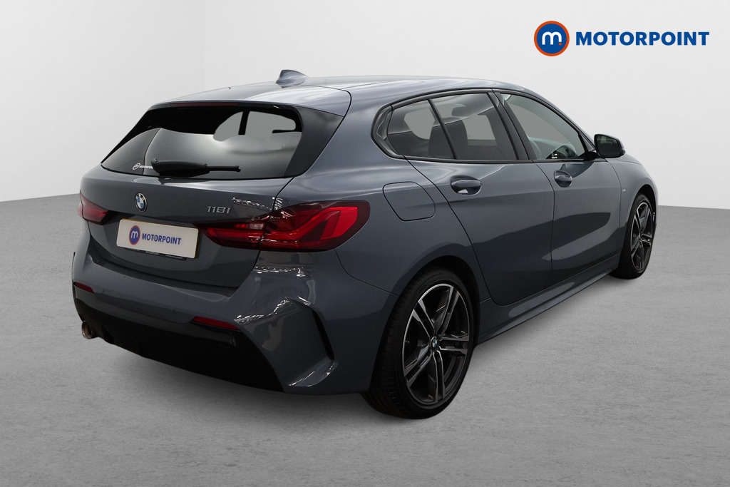BMW 1 Series M Sport Manual Petrol Hatchback - Stock Number (1550625) - Drivers side rear corner