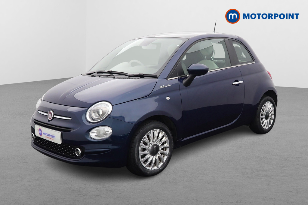 Fiat 500 Dolcevita Manual Petrol-Electric Hybrid Hatchback - Stock Number (1543083) - Passenger side front corner