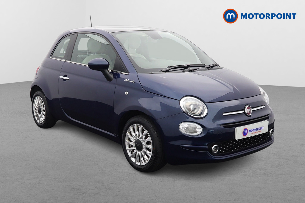 Fiat 500 Dolcevita Manual Petrol-Electric Hybrid Hatchback - Stock Number (1543083) - Drivers side front corner