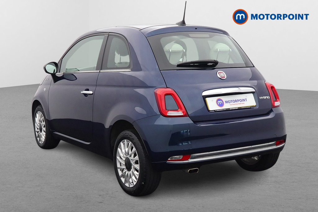 Fiat 500 Dolcevita Manual Petrol-Electric Hybrid Hatchback - Stock Number (1543083) - Passenger side rear corner