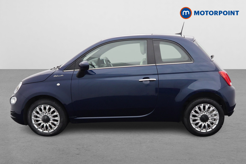 Fiat 500 Dolcevita Manual Petrol-Electric Hybrid Hatchback - Stock Number (1543083) - Passenger side