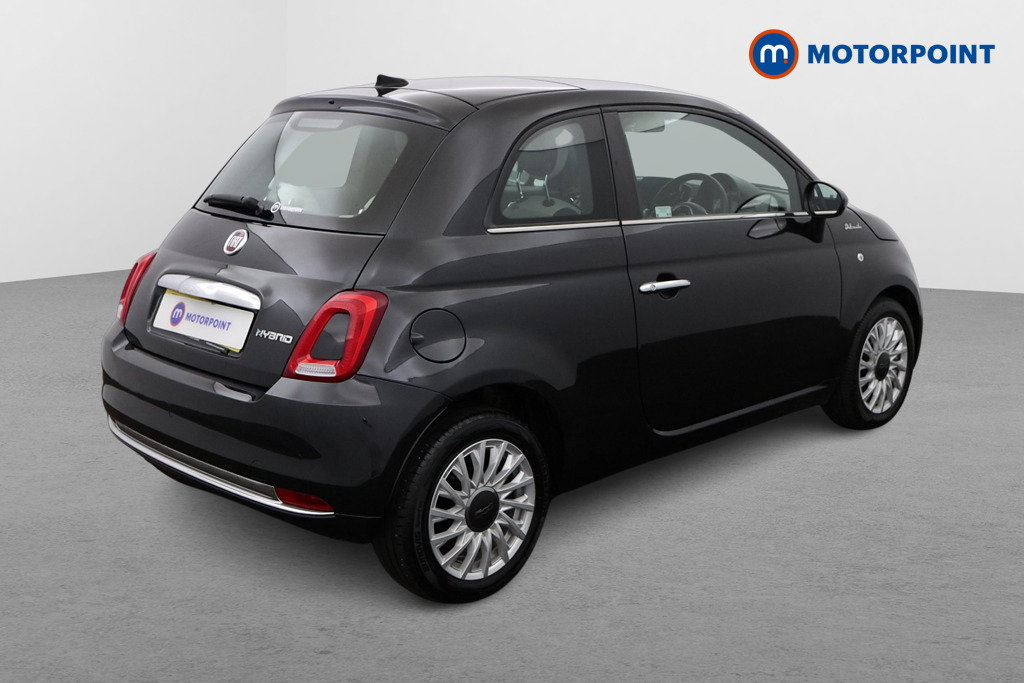 Fiat 500 Dolcevita Manual Petrol-Electric Hybrid Hatchback - Stock Number (1543141) - Drivers side rear corner