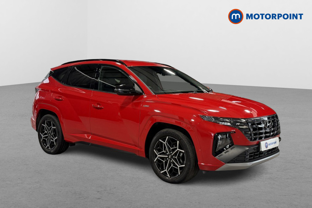 Hyundai Tucson N Line Automatic Petrol Plug-In Hybrid SUV - Stock Number (1543991) - Drivers side front corner