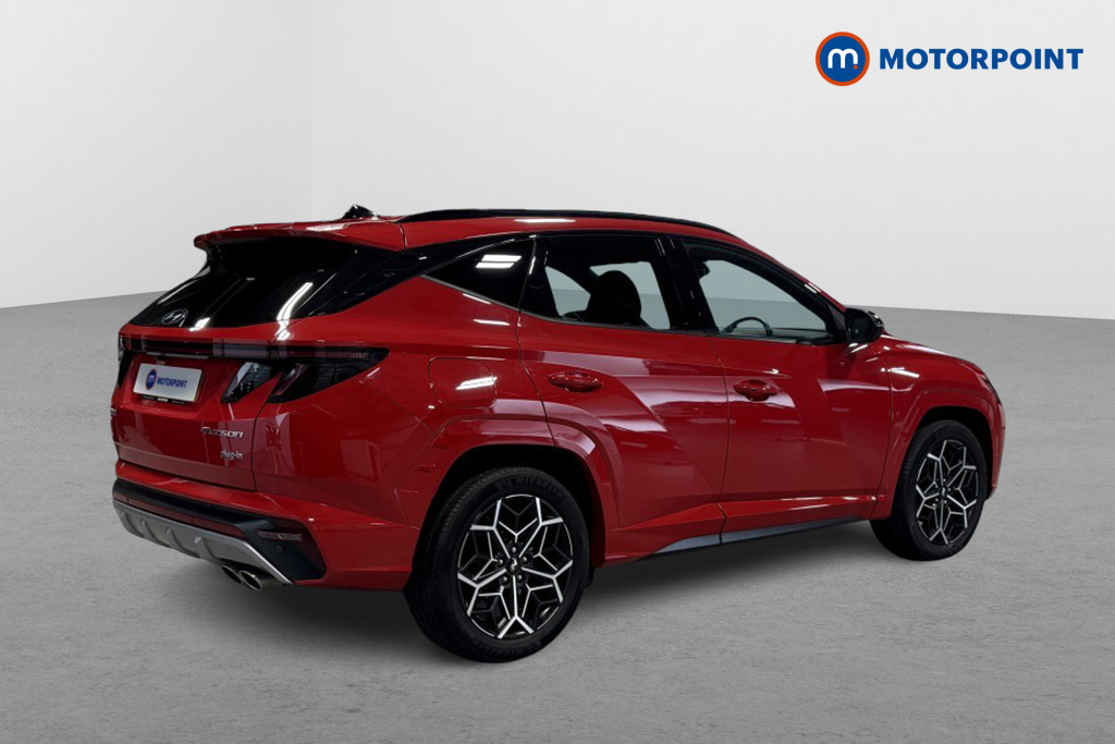 Hyundai Tucson N Line Automatic Petrol Plug-In Hybrid SUV - Stock Number (1543991) - Drivers side rear corner