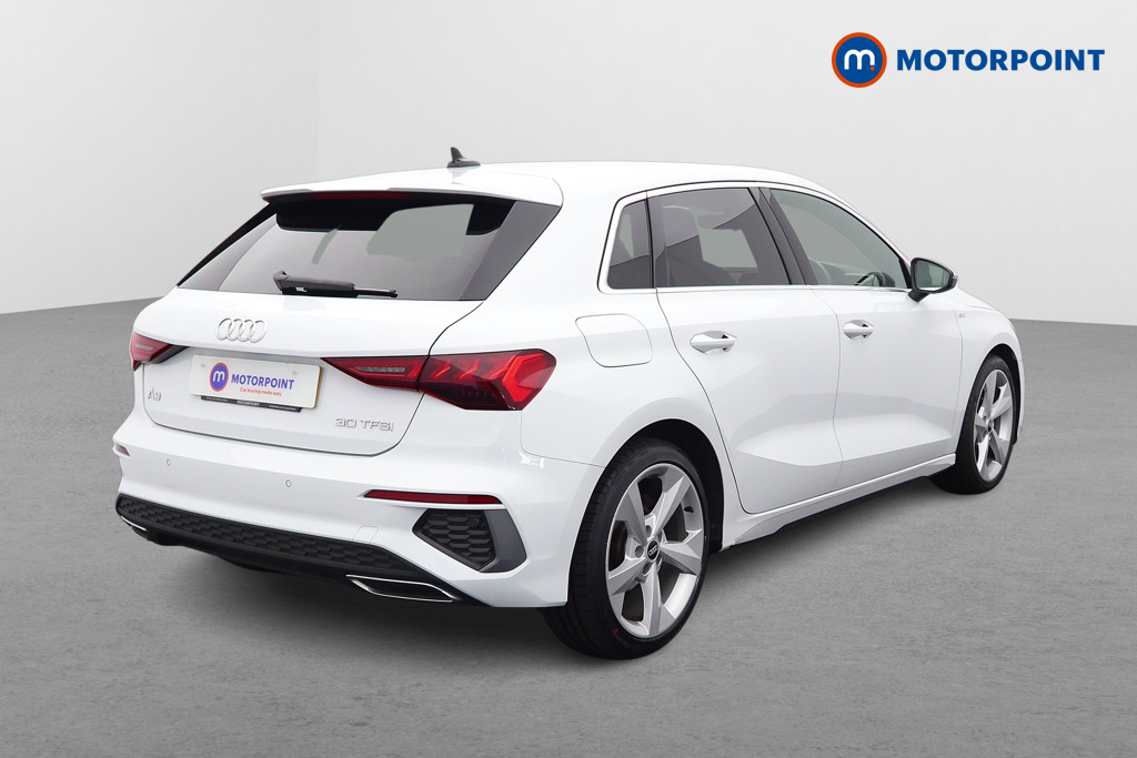 Audi A3 S Line Automatic Petrol Hatchback - Stock Number (1546466) - Drivers side rear corner