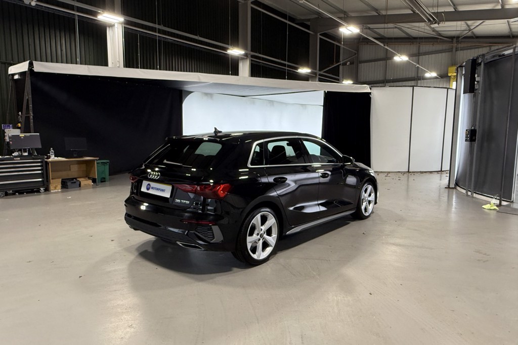 Audi A3 S Line Manual Petrol Hatchback - Stock Number (1546573) - Drivers side rear corner