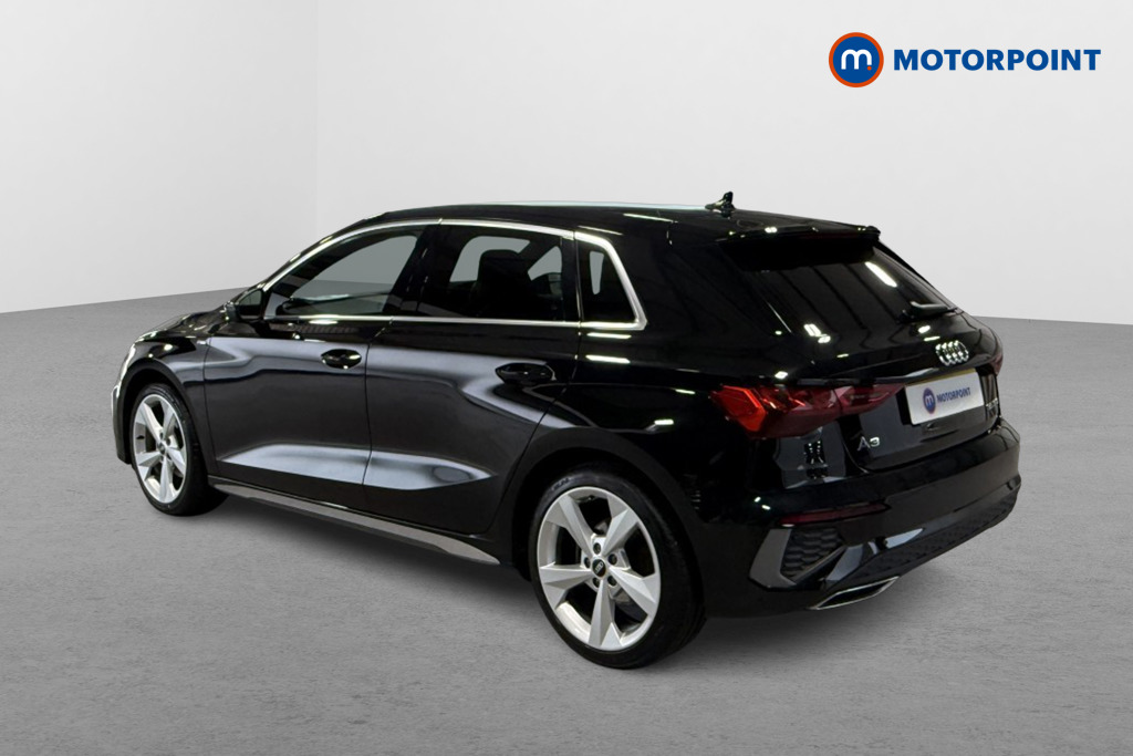Audi A3 S Line Manual Petrol Hatchback - Stock Number (1546573) - Passenger side rear corner