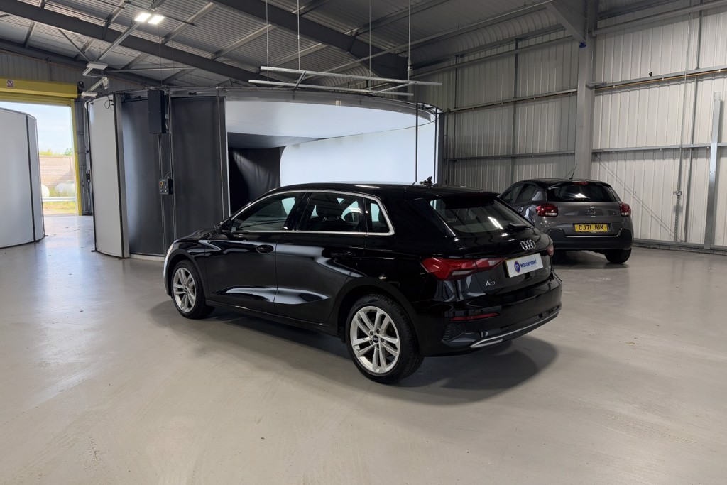 Audi A3 Sport Automatic Petrol Hatchback - Stock Number (1546885) - Passenger side rear corner