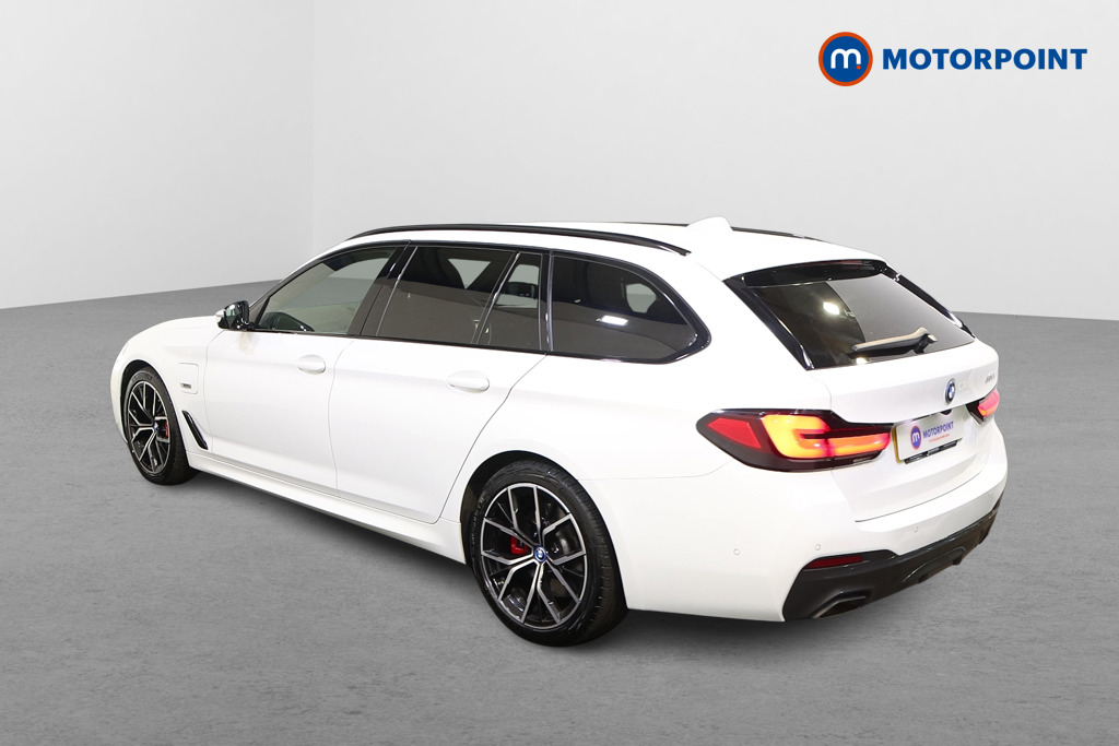 BMW 5 Series M Sport Automatic Petrol Plug-In Hybrid Estate - Stock Number (1546932) - Passenger side rear corner