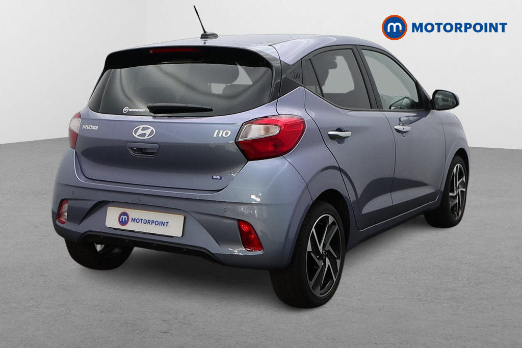 Hyundai I10 Premium Automatic Petrol Hatchback - Stock Number (1547314) - Drivers side rear corner