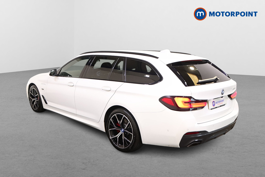 BMW 5 Series M Sport Automatic Petrol Plug-In Hybrid Estate - Stock Number (1547725) - Passenger side rear corner