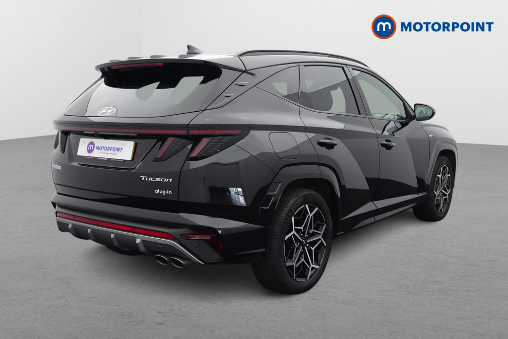 Hyundai Tucson N Line Automatic Petrol Plug-In Hybrid SUV - Stock Number (1548769) - Drivers side rear corner