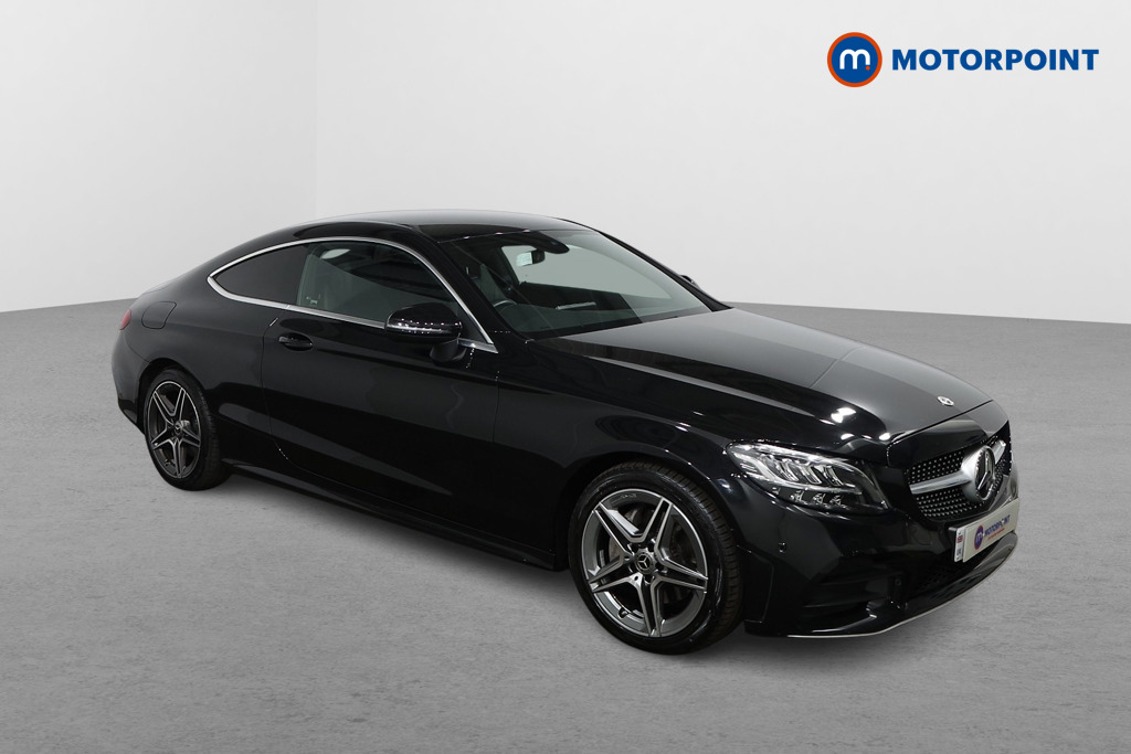Mercedes-Benz C Class Amg Line Edition Automatic Petrol Coupe - Stock Number (1551236) - Drivers side front corner