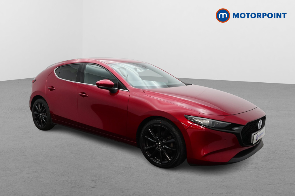 Mazda 3 Gt Sport Tech Manual Petrol-Electric Hybrid Hatchback - Stock Number (1543398) - Drivers side front corner