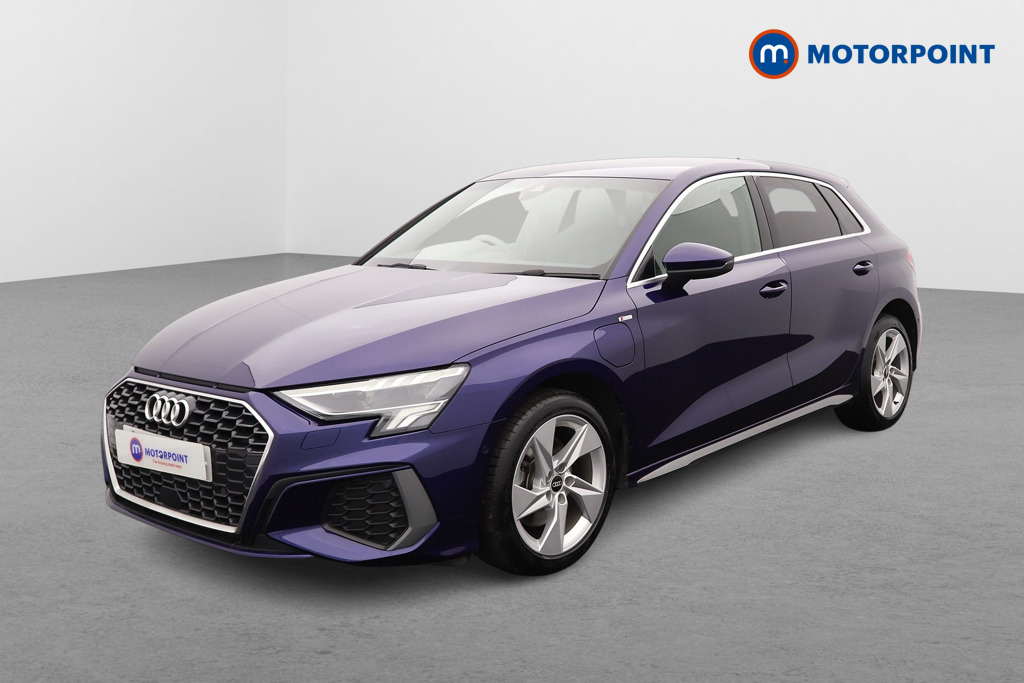 Audi A3 S Line Automatic Petrol Plug-In Hybrid Hatchback - Stock Number (1543801) - Passenger side front corner