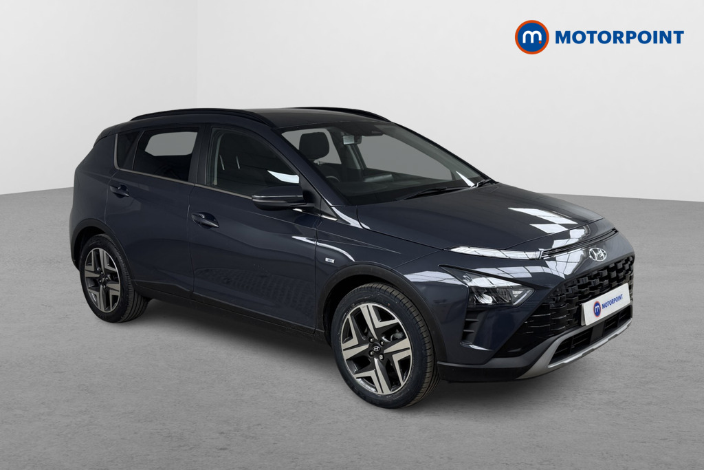 Hyundai Bayon Premium Automatic Petrol-Electric Hybrid SUV - Stock Number (1543993) - Drivers side front corner
