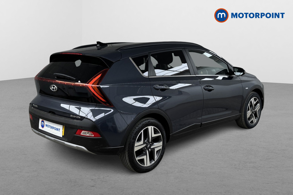 Hyundai Bayon Premium Automatic Petrol-Electric Hybrid SUV - Stock Number (1543993) - Drivers side rear corner