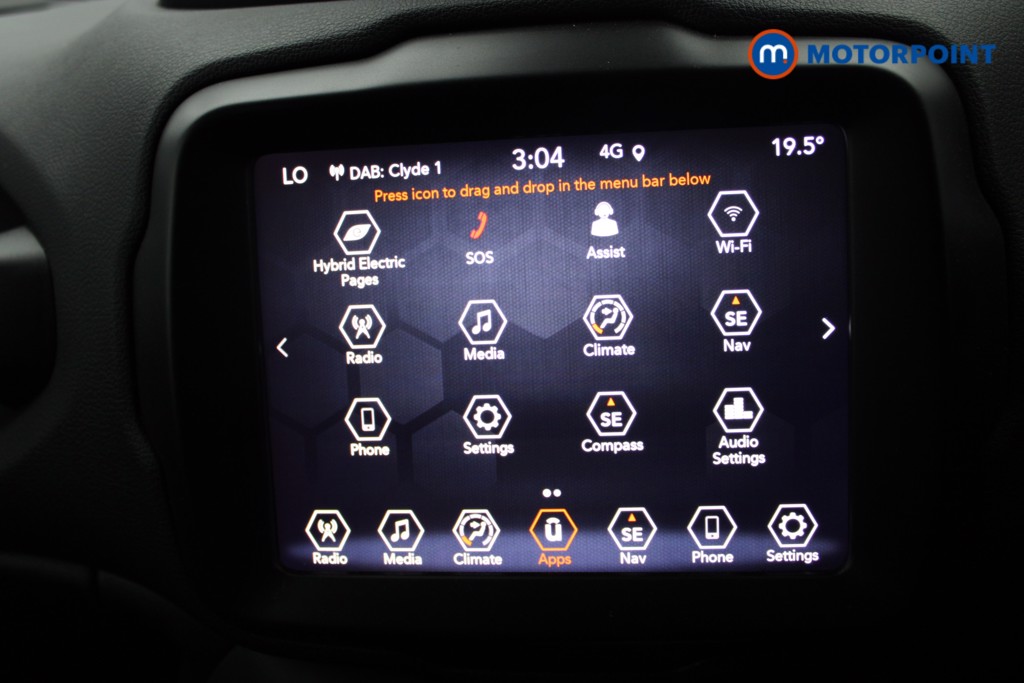 Jeep Renegade Longitude Automatic Petrol Plug-In Hybrid SUV - Stock Number (1545000) - 8th supplementary image