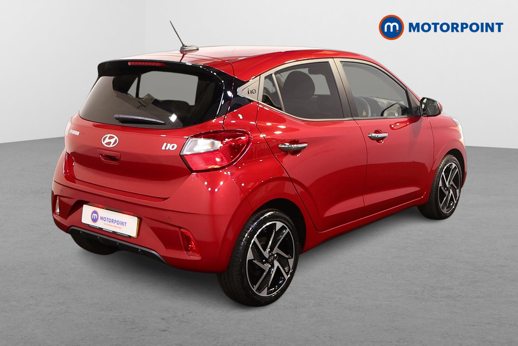 Hyundai I10 Premium Automatic Petrol Hatchback - Stock Number (1547312) - Drivers side rear corner