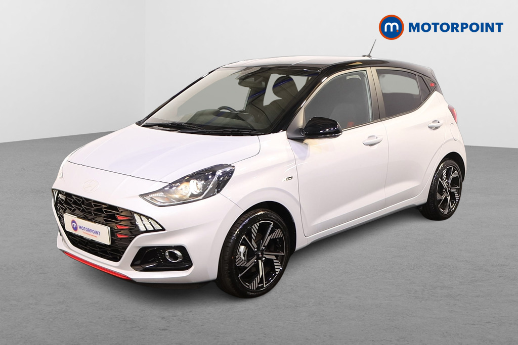 Hyundai I10 N Line Manual Petrol Hatchback - Stock Number (1547336) - Passenger side front corner